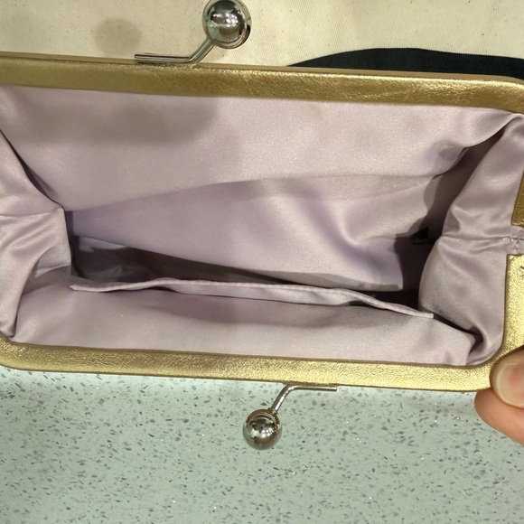 Coach Gold Sequin Vintage Clutch Bag - Picture 5 of 10